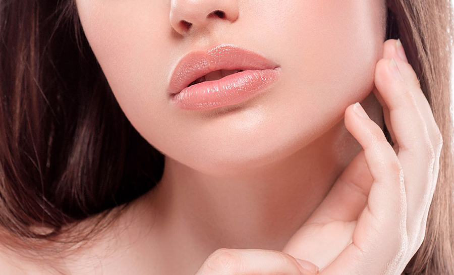 Correction du menton & élimination du double