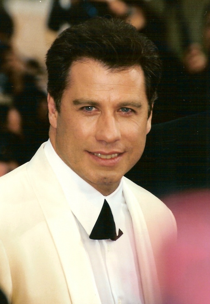 John Travolta en 1997 au Festival de Cannes