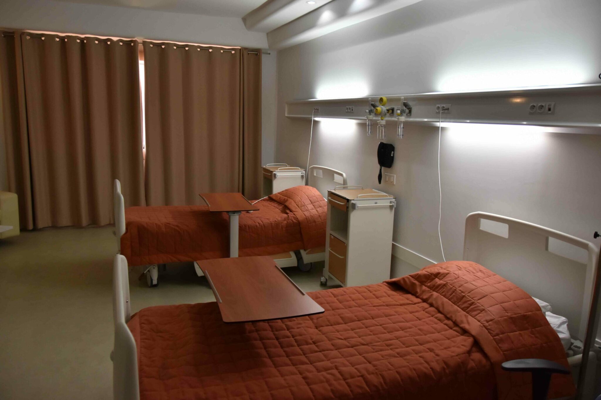Chambre d’hospitalisation dans une clinique partenaire à Tunis