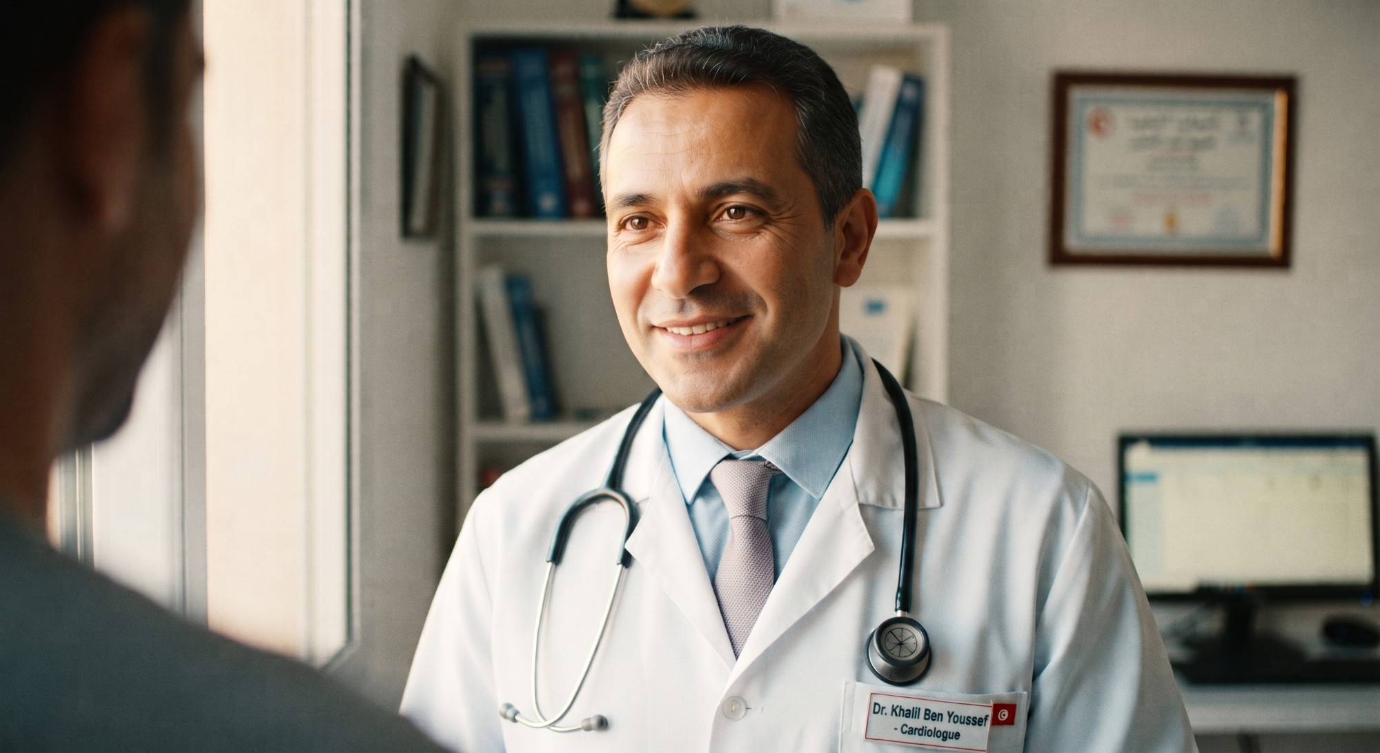 Dr. Khalil Ben Youssef, coordenador do percurso dos pacientes da Med Assistance